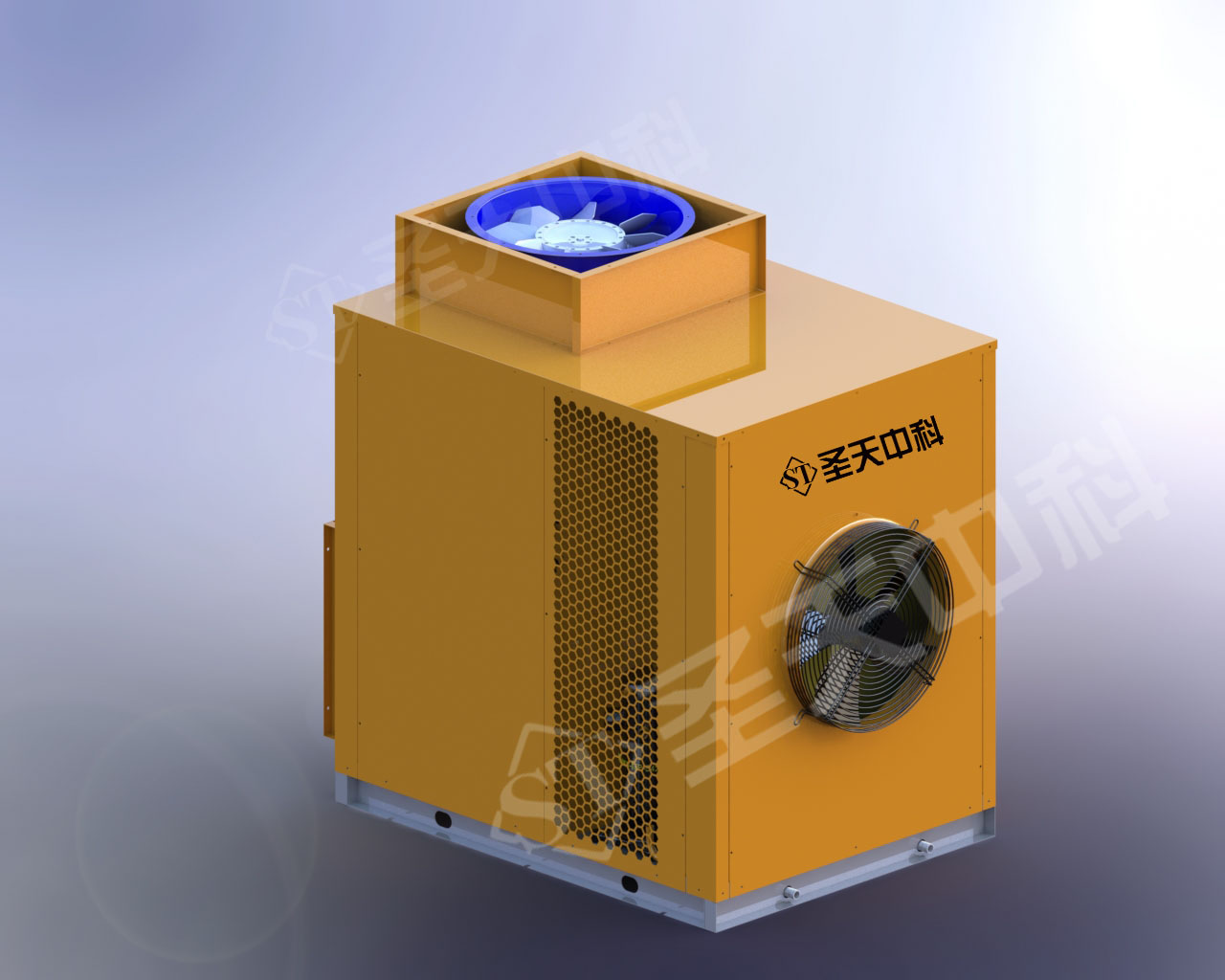 开环7P上出风整体式烘干机