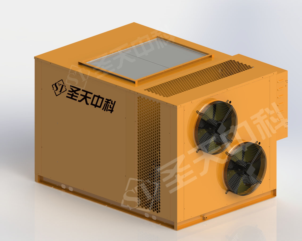 开环15P下出风整体式烘干机