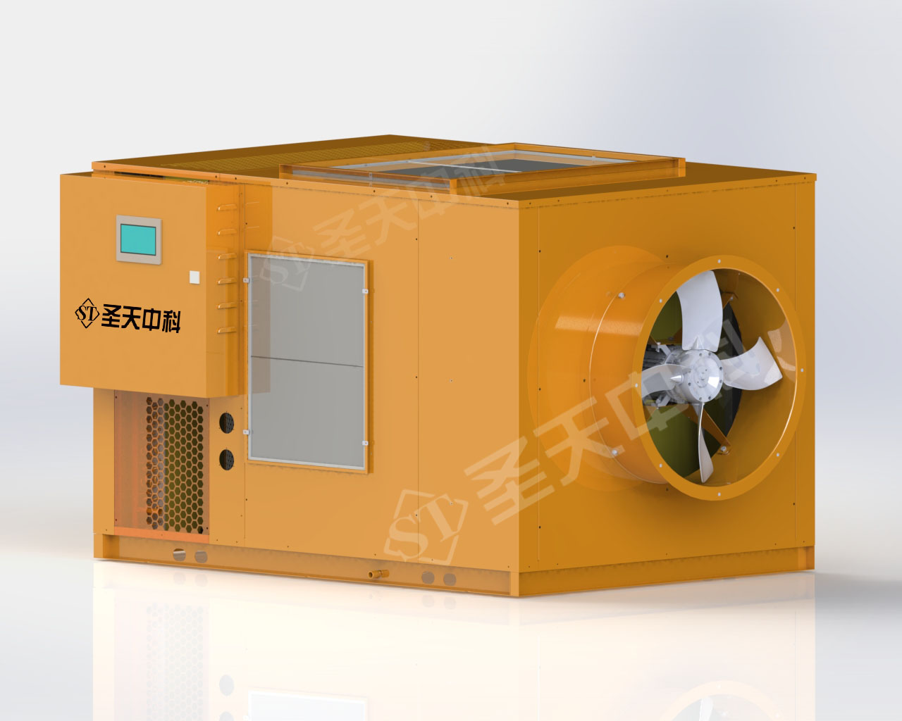 开环15P下出风整体式烘干机