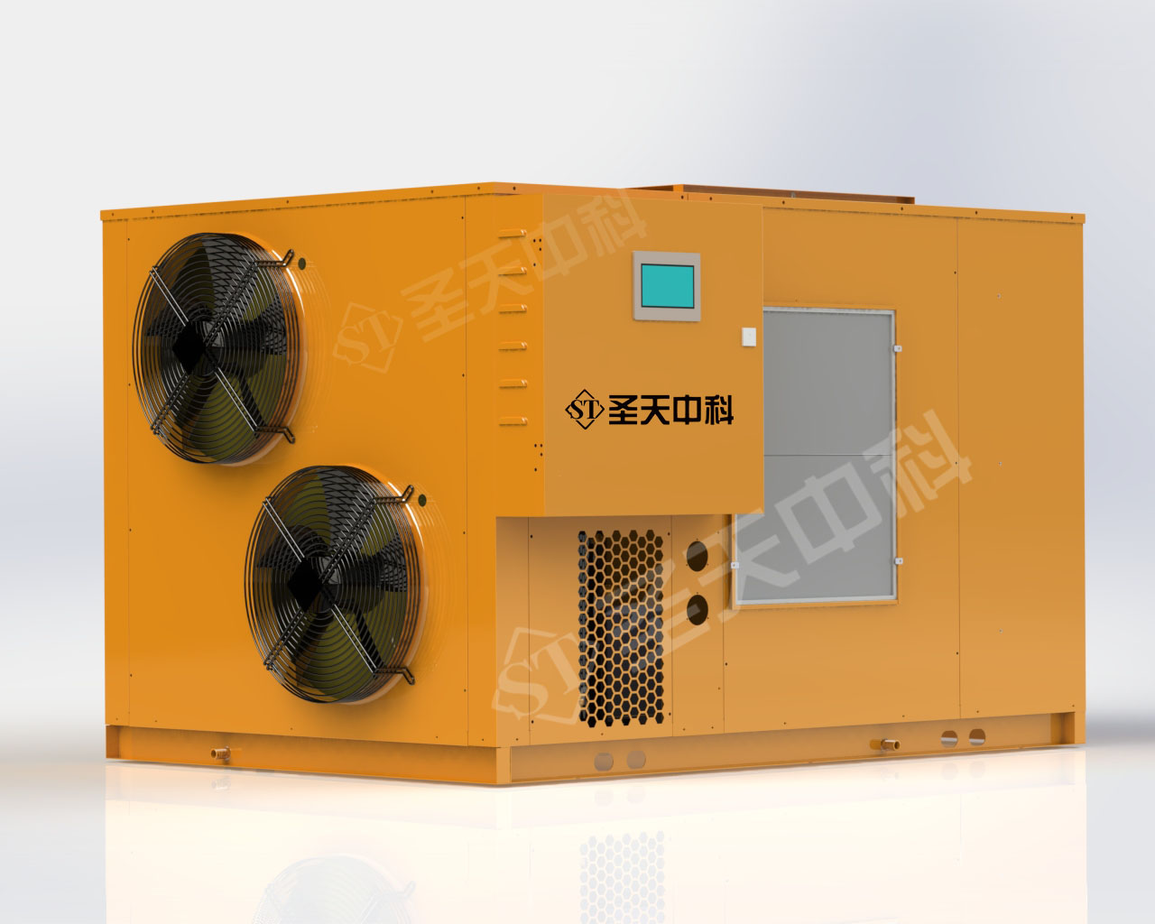 开环15P下出风整体式烘干机