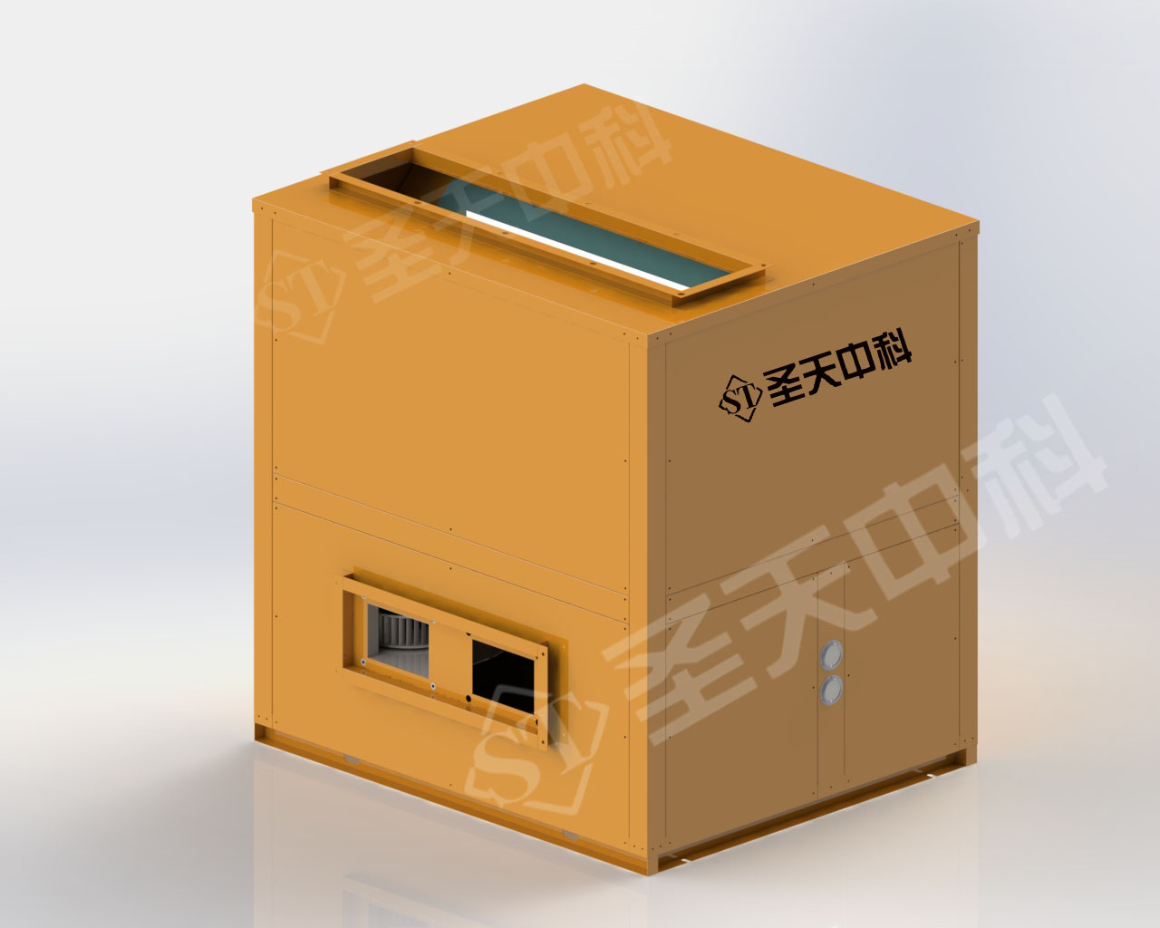 闭环30P下出风整体式烘干机